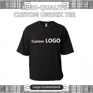 Camiseta Corta Unisex Personalizada al por Mayor, 100% Algodón, 300 Gramos, con Diseño Gráfico de Marca para Hombre, Jersey de Alta Calidad - Product Image 3