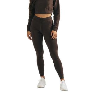 Pantalones Deportivos de Punto para Mujer, de Nailon y Algodón, Pantalones de Moda para Mujer, Mallas con Logotipo Personalizado, Pantalones Deportivos para Mujer - Product Image 1