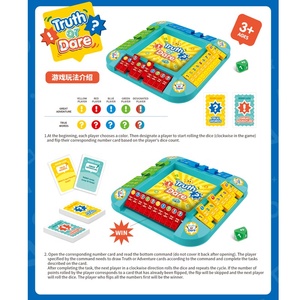 Juego <span class=keywords><strong>de</strong></span> mesa <span class=keywords><strong>de</strong></span> <span class=keywords><strong>verdad</strong></span> o reto, juego <span class=keywords><strong>de</strong></span> fiesta para niños, juguete educativo <span class=keywords><strong>de</strong></span> entrenamiento <span class=keywords><strong>de</strong></span> enfoque, juego <span class=keywords><strong>de</strong></span> mesa interactivo para padres e hijos - Product Image 6
