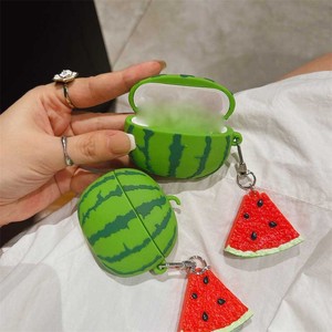 Bộ phim hoạt hình mới và loạt dưa hấu dễ thương vừa đẹp mắt, nó có vỏ tai nghe cao su PVC - Product Image 5