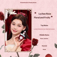 Parfum Flower Knows Strawberry Cupid Series Lychee Bouquet, parfum liquide Milkshake, cadeau pour femme, petite amie, authentique