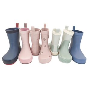 Bottes <span class=keywords><strong>de</strong></span> <span class=keywords><strong>pluie</strong></span> imperméables légères et mignonnes pour enfants, faible MOQ, motif <span class=keywords><strong>dinosaure</strong></span> <span class=keywords><strong>de</strong></span> dessin animé pour tout-petits, antidérapantes en caoutchouc EVA, unisexe pour enfants - Product Image 3