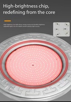 Lampes LED multicolores RGB pour piscine, 12V, étanches IP68, cordon de 50 pieds avec transformateur, niches humides de 10 pouces pour piscine