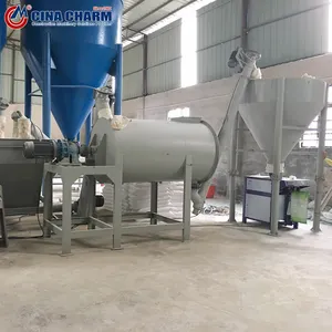 Small Dry Mortar Production Line 3-5 T/H Tile Adhesive Mix Making Machine Dry Mortar Mixer Dry Mix Machines For Sale