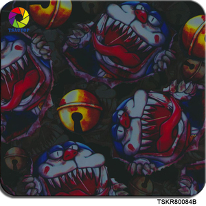 TSAUTOP स्कल पैटर्न एक्वा प्रिंट फिल्म हाइड्रोग्राफिक फिल्म वॉटर ट्रांसफर प्रिंटिंग फिल्म - Product Image 5