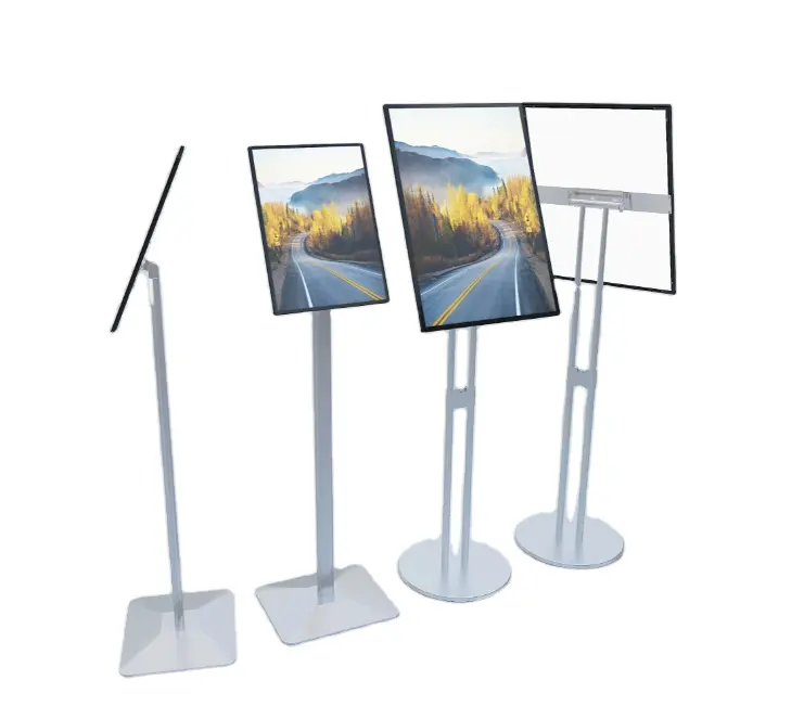 menu board stand welcome sign height adjustment A2 size mental board accessories
