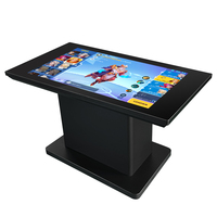 Mesa Interactiva de 43 Pulgadas con Diseño de Quiosco, Pantalla Táctil LCD, Reproductor de Publicidad, Panel de Visualización Digital con Sistema Android