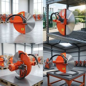 Sierra Cortadora de Árboles de 900 mm de Alta Resistencia, Máquina Cortadora de Vegetación en Carreteras con Motor Diésel para Uso Municipal - Product Image 6