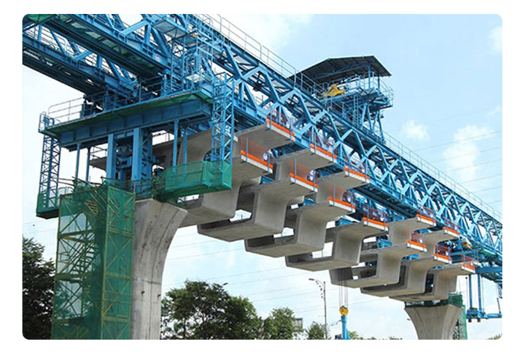 Betonbrücke-Abschussrampen-Maschine des Aufrichtungs-voller Strahln-startende Portalkran-600T