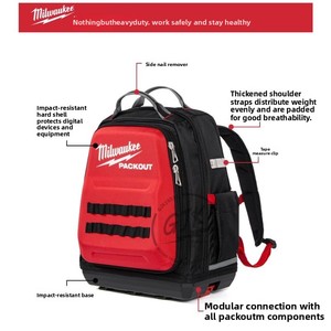 <span class=keywords><strong>Sac</strong></span> à dos pour <span class=keywords><strong>outils</strong></span> PACKOUT 48-22-8301, <span class=keywords><strong>sac</strong></span> de rangement modulaire à 48 poches avec poche à coque rigide - Product Image 4