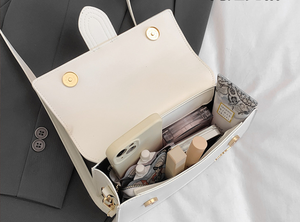 Новая модная женская дизайнерская сумка-кроссбоди из ПУ кожи, универсальная маленькая квадратная сумка через плечо - Product Image 2