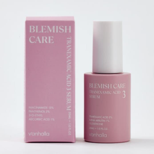 Sérum Visage Éclaircissant V'anhalla à l'Acide Tranexamique 3% Correcteur de Taches Brunes Unifie le Teint Peau Lumineuse Soin Coréen - Product Image 1