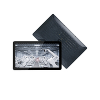 Tableta YC-152H de 15.6 Pulgadas con RK3576, Android 14 y POE para Consultorio Médico, Sala de Espera, con Carcasa de Plástico Blanca y Negra
