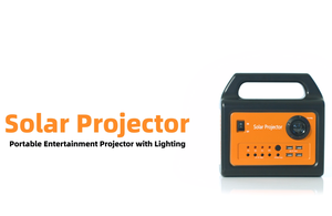 Năng lượng mặt trời LED chiếu 10 giờ làm việc sau khi phí DVD chiếu cho trẻ em Home theatre khách sạn trường trong nhà ngoài trời - Product Image 4