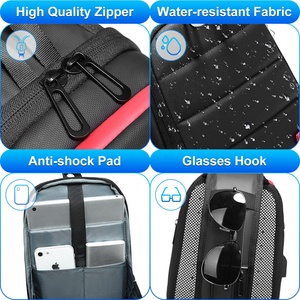 Sac à Bandoulière EURCOOL Logo 2023 Imperméable pour Hommes, Sac de Messager de Voyage Unisexe de <span class=keywords><strong>Luxe</strong></span> de Designer - Product Image 6