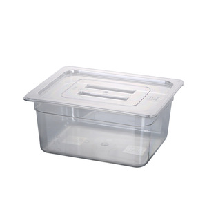 Rectangular Food Container With Flip Top Lid Transparent Plastic Serving Tray For <b>Milk</b> Tea Shops Jam <b>Box</b> Storage - Product Image 1
