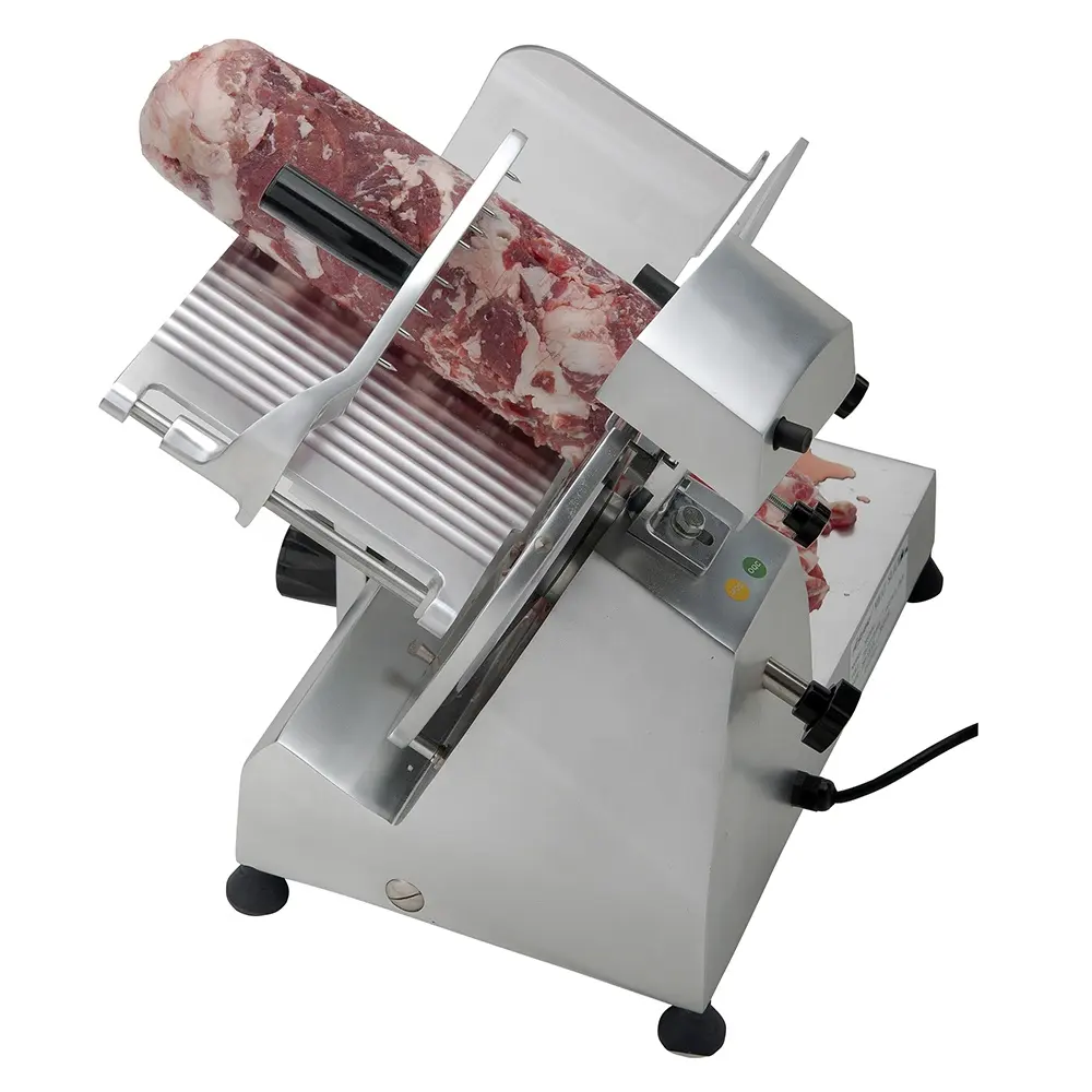 Automatische Bevroren Vlees Commerciële Vleessnijder Barbecue Hete Pot Restaurant Elektrische Vleessnijder, Dikte Verstelbaar