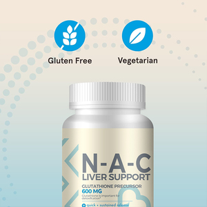 60 Tabletten Vegetarische Glutathionprecursor 600Mg Ontgiften Niet-Gmo Glutenvrij Voedingssupplement Met Snelle Aanhoudende Afgifte - Product Image 6