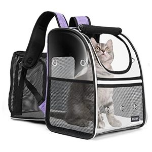 Échantillon gratuit de sac de transport pour chat, sac de transport pour animaux de compagnie, sac respirant pour chat, pochette de transport pour animaux de compagnie, sac de voyage pour animaux de compagnie élégant et peu encombrant - Product Image 4