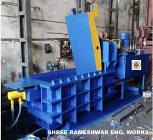 Máquina Empacadora de Fardos UBC CAN, Semiautomática, 380V, Alta Rigidez, Modelo Industrial Azul, Operación Manual - Product Image 5