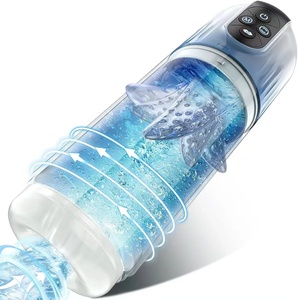 Männlicher Mastur bator Automatisches Saugen Drehen Penis Vakuumpumpe Wasser massage gerät Muschi Vagian Tasche Masturbation Cup Sexspielzeug Für Männer - Product Image 1