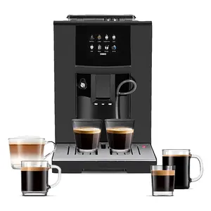 Factory Custom One Touch Smart Fully Automatic Bean to Cup Espresso Coffee Machine