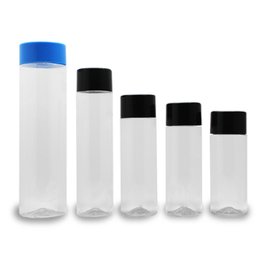 Bouteille en plastique de jus de style <span class=keywords><strong>Voss</strong></span> de 300 ml, 400 ml, 500 ml, fabricants de bouteilles en plastique - Product Image 1