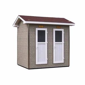 Toilettes portables en panneaux sandwich, design moderne, usage public, respectueuses de l'environnement, toilettes extérieures - Product Image 1