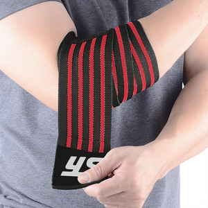 Bantalan penopang sendi siku kebugaran dan tali kompresi bantalan lutut angkat beban fleksibel untuk penggunaan Gym - Product Image 1