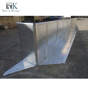 Barreras plegables de control de multitudes de conciertos para eventos Valla de carga fuerte - Product Image 4