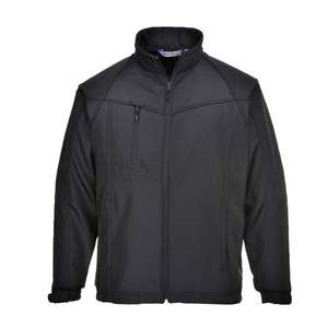 PORTWEST - TK40BKRS Veste softshell (3L) noire pour homme Oregon-EAN 5036108168408 ALL WEATHER PROTECTION - Product Image 1