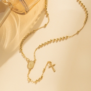 2016 di Vendita Caldo placcato Oro Collana Del Branello Dei Monili Religiosi Cattolici Articoli - Product Image 5