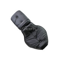 De cuero de la motocicleta 2-Frente conductor cojín trasero asiento del pasajero para Honda Shadow VLX/600/VT600 1988-1993