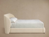 Modernes Luxus-Massivholzbettgestell Designer Adalynn Gepolstertes Plattformbett Holzbetten für Luxus-Schlafzimmersets