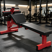 Banc d'exercice en acier de haute qualité commercial réglable usage domestique entraînement de planche abdominale support de musculation haute résistance