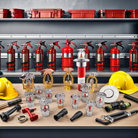 Système d'incendie à détecteurs cachés en acier inoxydable à prix compétitif, équipement de protection incendie à réponse rapide pour accessoires