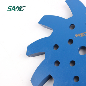 Disque de découpe diamanté SANG pour outils à béton, 10 pouces, résistant à l'usure, à liaison métallique, pour le polissage du béton - Product Image 3