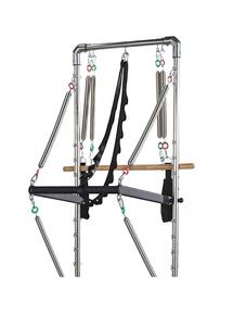 Reformadores de Pilates 2 en 1 de Roble con Logotipo Personalizado, Máquina Reformer con Media Trapecio, Cama Deslizante Plana, Cama Portátil para Ejercicios de Pilates - Product Image 5