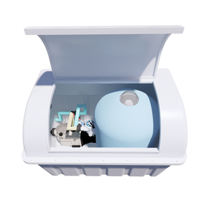 Hideaway Design Tout en Un Semi-Creusé Ensemble Complet Équipement et Accessoires de <span class=keywords><strong>Piscine</strong></span> Ensemble Complet <span class=keywords><strong>Kit</strong></span> de <span class=keywords><strong>Filtration</strong></span> de <span class=keywords><strong>Piscine</strong></span> - Product Image 1