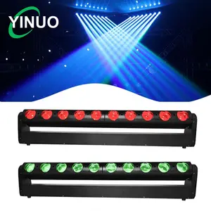 Sahne ışıkları piksel Beam ışın Bar ışığı 10x40w RGBW 4in1leds LED 12 yinying80 lazer ışığı hareketli kafa ışın disko parti-15-45