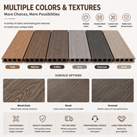 Planches de terrasse en WPC pour extérieur, imperméables, en composite, pour usage commercial et résidentiel