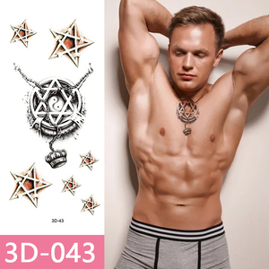 Fabbrica personalizzata impermeabile body art temporaneo animale drago serpente 3D realistico trasferimento dell'acqua adesivi tatuaggio per uomini e donne - Product Image 1