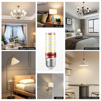 Brillo de ahorro de energía de alta calidad foco LED Luz de maíz 12W 16W E27 E14 candelabro usado decoración de suelo de mesa lámpara de maíz LED