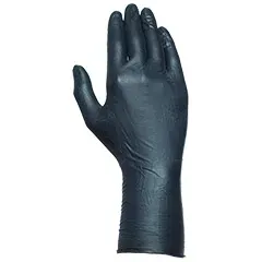 Guanto in nitrile Juba 572NR 7 S, nero - Product Image 2