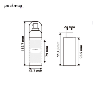 120ml 150ml PET <b>Spray</b> Pump <b>Bottle</b> for Serum Lotion Toner - <b>Empty</b> Skin Care Refillable Container Wholesale - Product Image 5