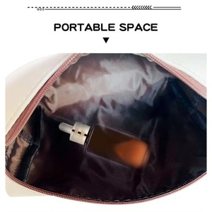Estuche Profesional para Brochas de Maquillaje, Bolsa de Cosméticos de PU Blanca, Impermeable, para Viaje, para Mujer, de Fábrica con Certificación BSCI - Product Image 6