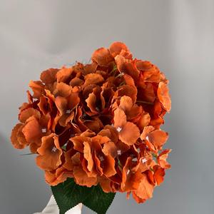 Bouquet di fiori artificiali di ortensie a cinque teste fatto a mano per decorazioni per la casa dell'hotel di nozze per la laurea di ringraziamento floreale - Product Image 5