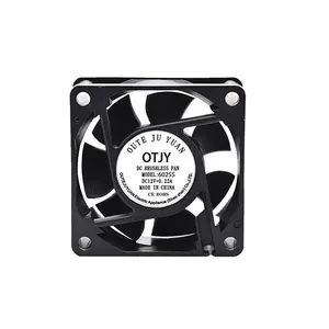 OTJY 60x60x25mm冷却ファンダブルボールベアリング6025サイレントケースファンPWMFG