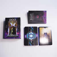 Jeu de cartes de tarot en papier personnalisé, 78 jeux, impression, vente en gros, fabricant 100%, haute qualité, belles cartes de tarot de divination