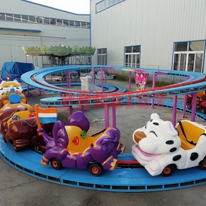 Parc d'attractions Manege Rides Kid Game Track Train Roller Coaster Mini Shuttle Ride - Product Image 2